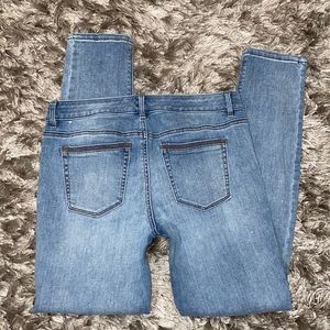 Size 4 White House Black Market Light Jeans. Like new